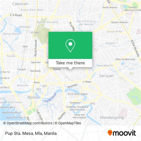 pup sta mesa manila address|Google Maps.